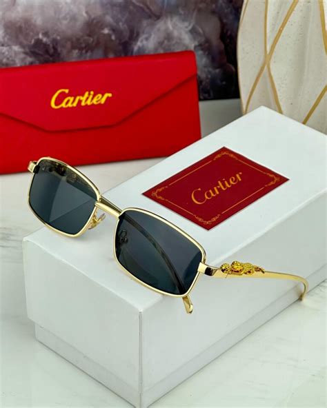 gafas cartier doradas|authentic cartier sunglasses.